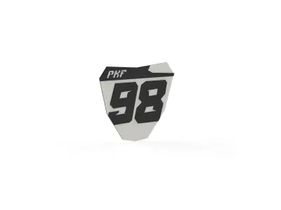 Racing Number Motocross Table - 3D Print Free 3D print model