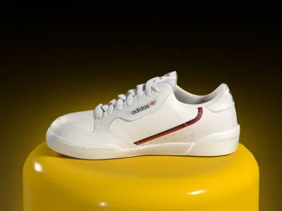 ADIDAS CONTINENTAL 80 Low-poly 3D model