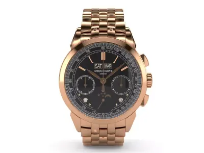 Patek Philippe 52701R Grand Complications Watch 3D model