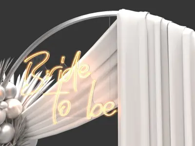 Balloon Arch 4 3D model