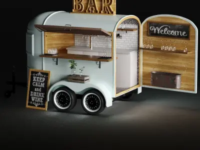 BAR truck 3D model