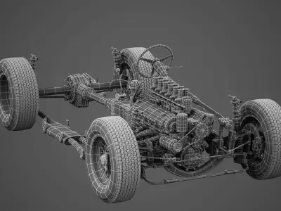 Ferrari 250 GTO - 3387GT - Complete 3D model