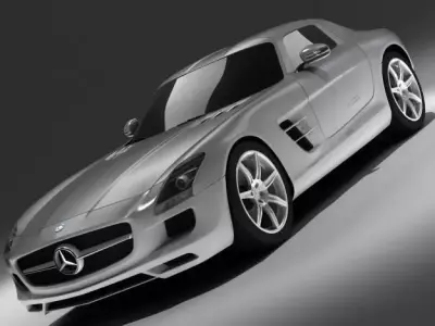 MERCEDES SLS AMG 3D model
