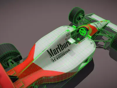 McLaren MP4-6 3D model