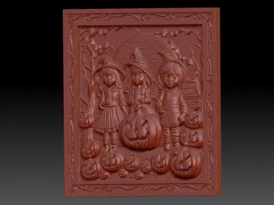 Halloween 3D print model