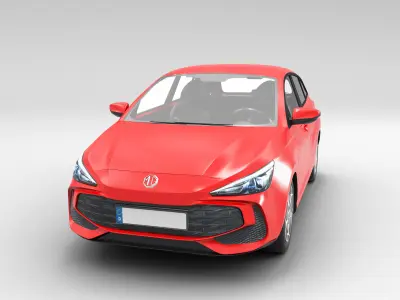 MG 3 Hybrid 2024 Low-poly 3D model