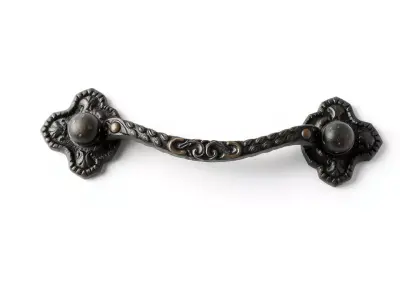 Antique Iron Handle model pack Low-poly 3D model