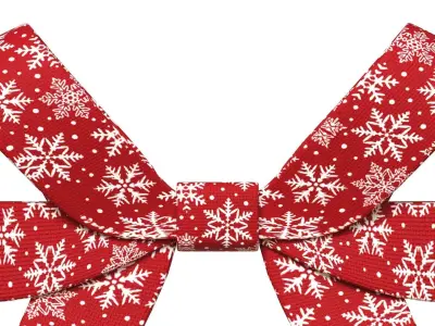 Christmas Bow Ribbon 54 Low-poly 3D model