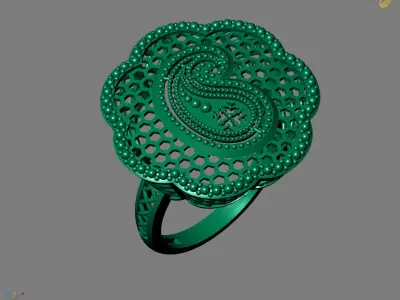 Women Plain Ring Ready STL Models Womens Ring 3d models 3D print model 25