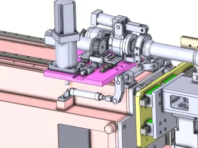 CNC 5 Axis Tube Bending Machine -Precision Pipe and Tube Forming 3D model