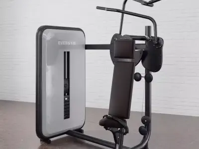 Gym equipment 06 am169 3D model