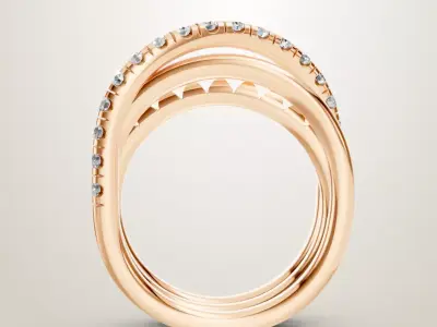 Golden Ring 3D print model