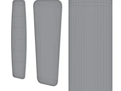 Wall Mirror Opera by Kare Design 3D model