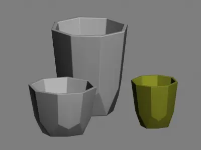vase 28 3D model purchase