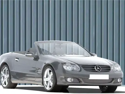 Mercedes - Benz SL 500 3D model