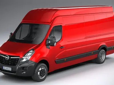 Opel Movano L4H3 2020 3D model