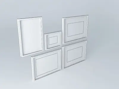 Composition Santiago Free 3D model