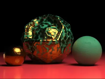 Decor for table 3d model Free 3D model