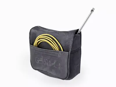 Toolbag  Low-poly 3D model