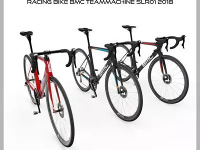 Racing Bike BMC Teammachine SLR01 2018 3D model