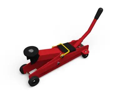 Floor jacks 3D model