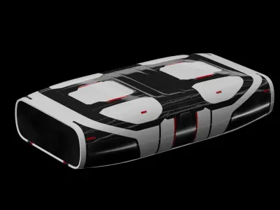 Cargo sci-fi Free 3D model