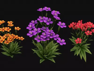 Flowers R11 3D model