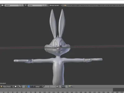 Bugs Bunny 3D model