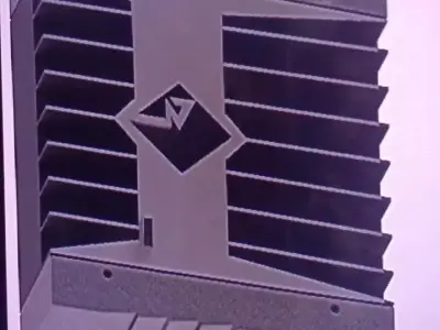 AMPLIFICADOR ROCKFORD FOSGATE 3D print model