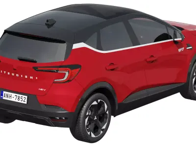 Mitsubishi ASX 2025 3D model