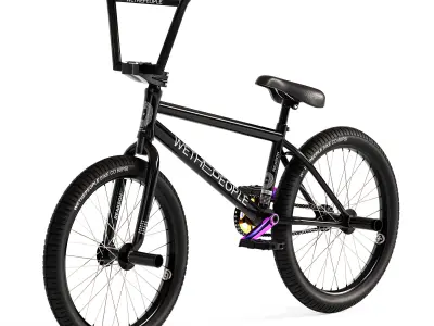 Wethepeople Reason BMX Bike Bicycle 3D model