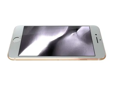 Apple iPhone 8 Gold  3D model