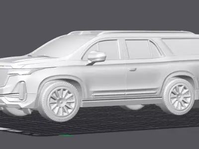 Cadillac Escalade 2025 3D Car Model 3D print model