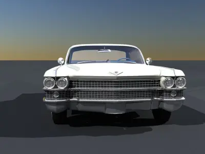 1964 Cadillac Sedan DeVille 3D model