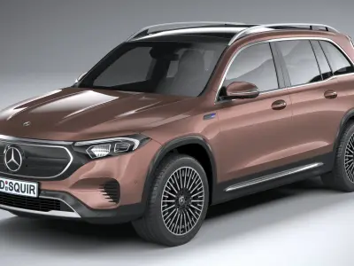 Mercedes-Benz EQB Basic 2022 3D model