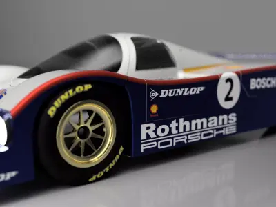 PORSCHE 962 ROTHMANS 1985 LE MANS CHAMPION 3D print model