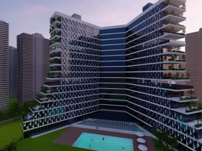 HOTEL DESIGN 3D model