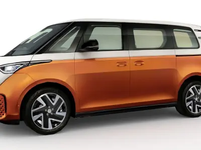 Volkswagen ID Buzz 2024 Low-poly 3D model