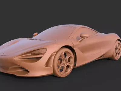 McLaren 720S 3D print model