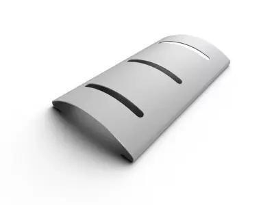 Bike Rack M01 Low-poly 3D model