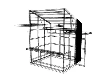 KIOSKO HELADOS 3D model