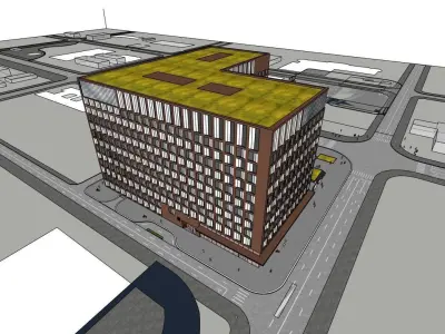Urban Beacon Office Building 3D model