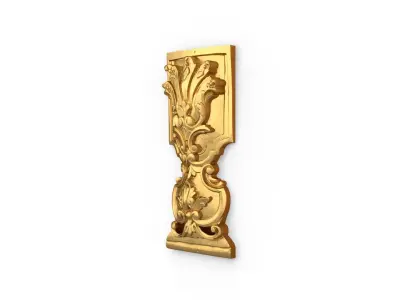Classic carved decor ornament 479 3D print model