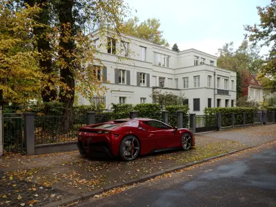 Ferrari SF90 3D Model 3D model