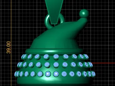 HOPE ALPHABET PENDANT 3D PRINTABLE MODEL  3D print model