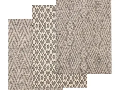 Rug Set 2083 3D model