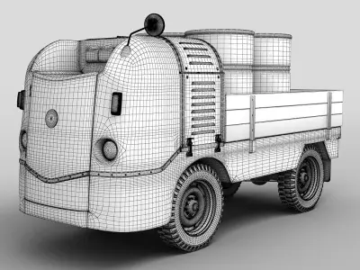 Dieselameise M-21 3D model