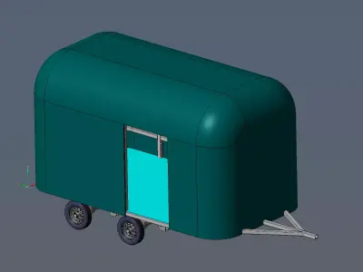 FOOD TRUCK  3D model