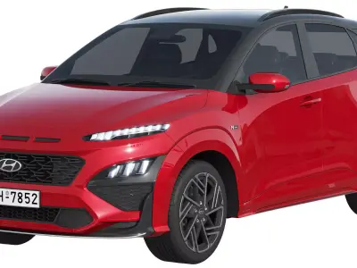 Hyundai Kona N-Line 2022 3D model