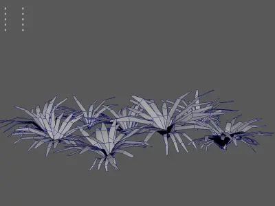 Realistic Fushimi Plant - High Quality Low-Poly Models Low-poly 3D model